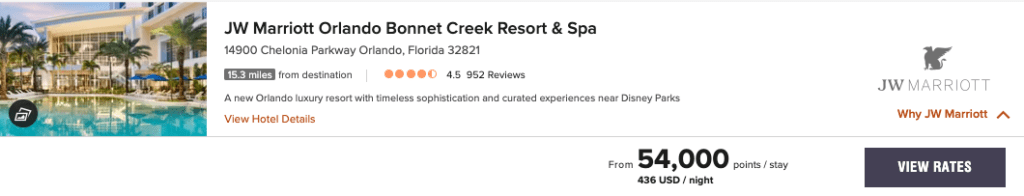 Jw marriott orlando bonnet creek