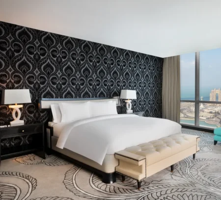 Royal Etihad Suite with Sea View Bedroom Crédit Conrad