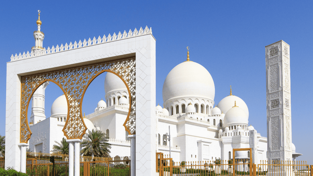 Sheikh Zayed Mosque in Abu Dhabi