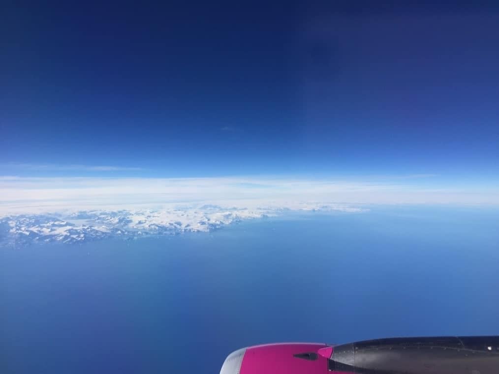 a lapproche du groenland