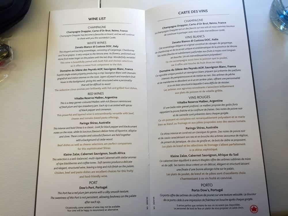 air canada affaires 777 cdg yul56