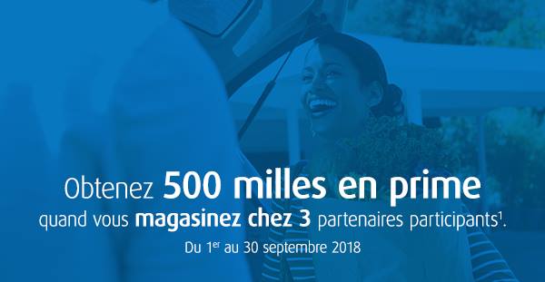 air miles 500 sept 2018