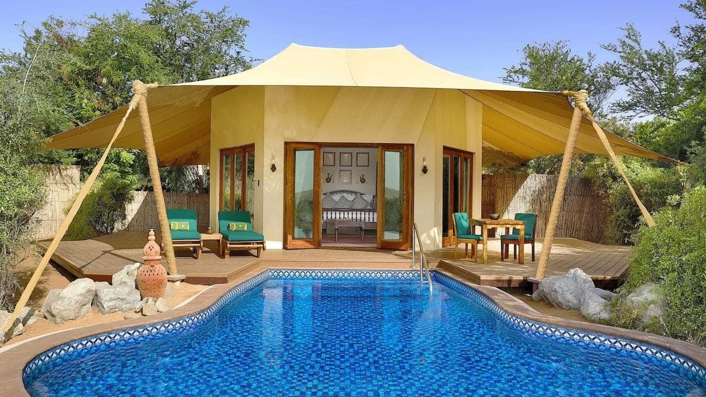 al maha bedoin suite piscine 2