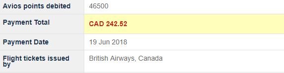 american airlines itineraire ba total taxes yul msy
