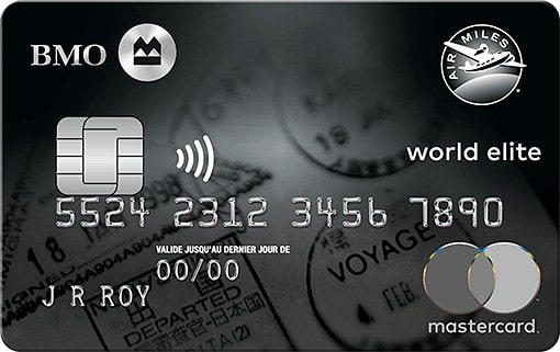 bmo air miles world elite mastercard fr 1