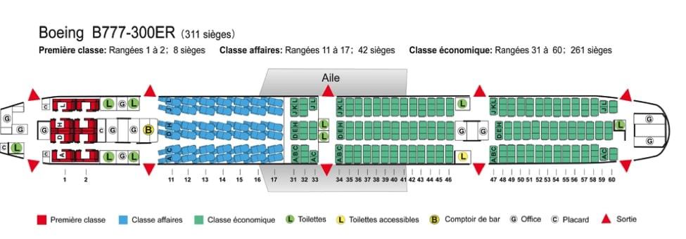 cabine 777 300er air china