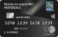 Carte remise en argent preference world elite rbc fr