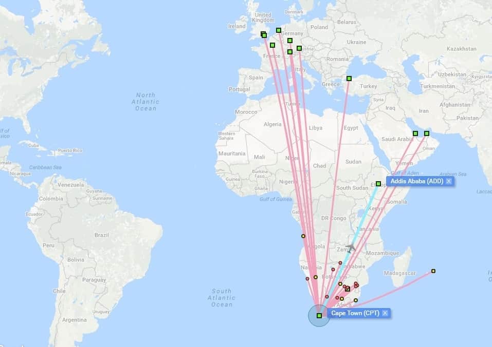 Travel To South Africa With Points & Miles: Airline