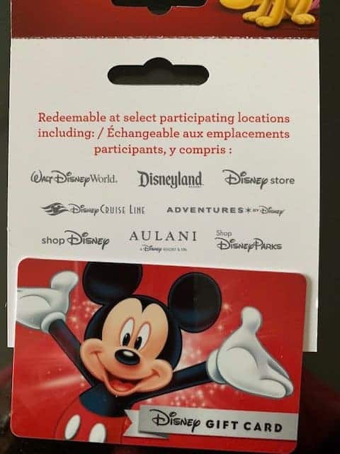 disney gift card 1