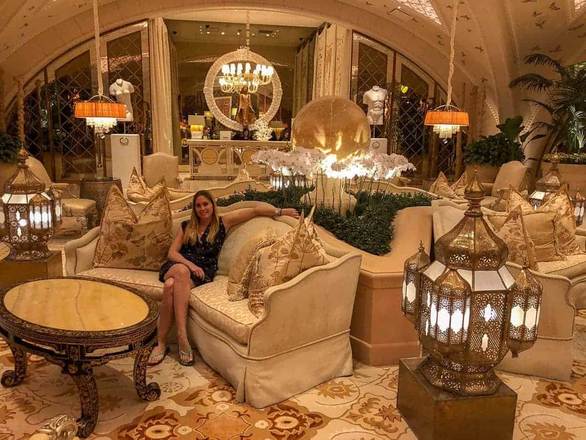 salon du spa de l'Hôtel Encore Las Vegas.