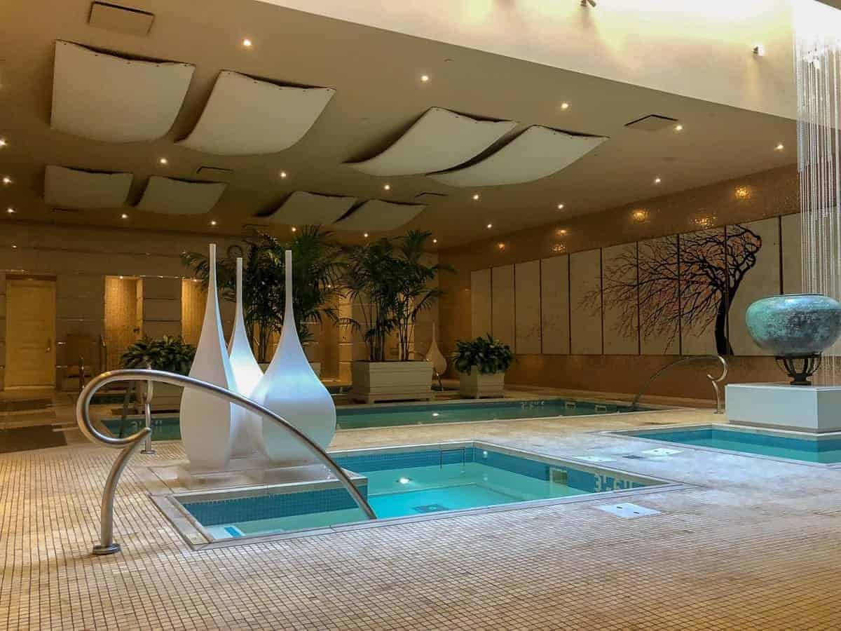 bains spa de l'Hôtel Encore Las Vegas.