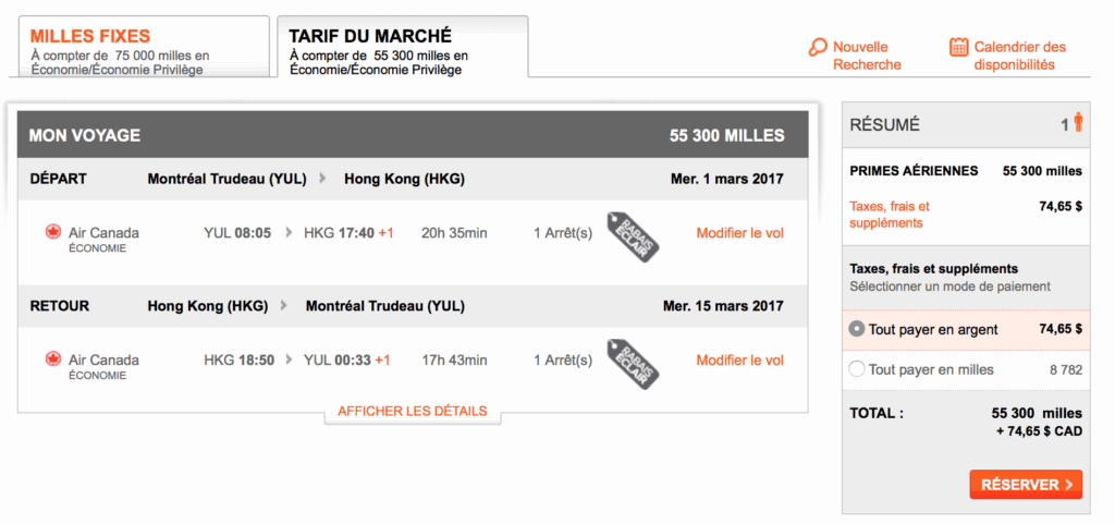 exemple de rabais eclair