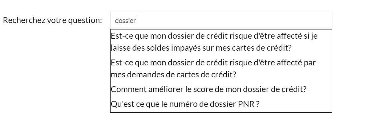 exemple recherche question