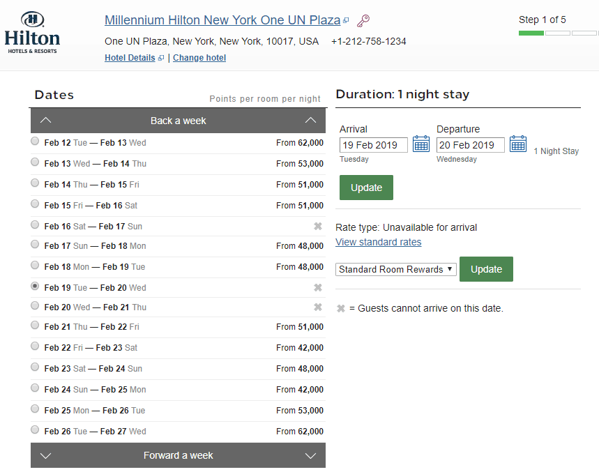 explorateur hilton honors new york exemple millenium un