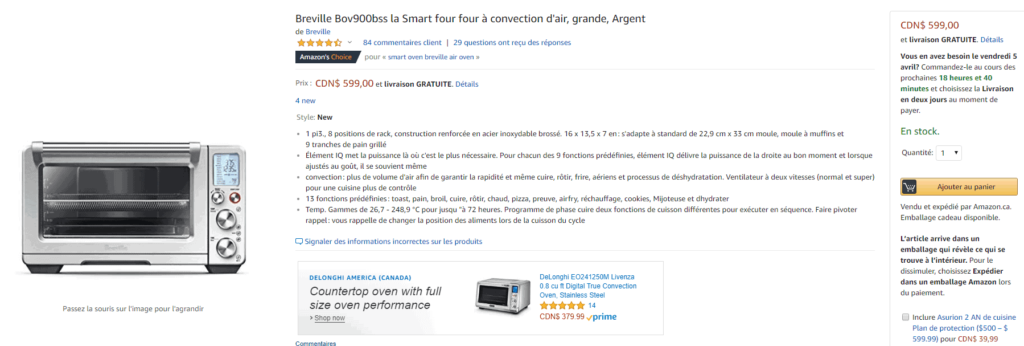 four breville amazon