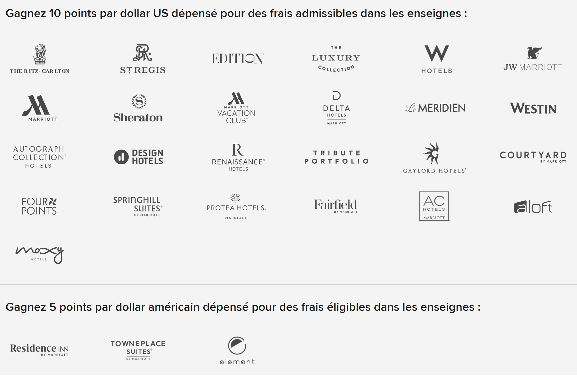 gain points marriott hotels