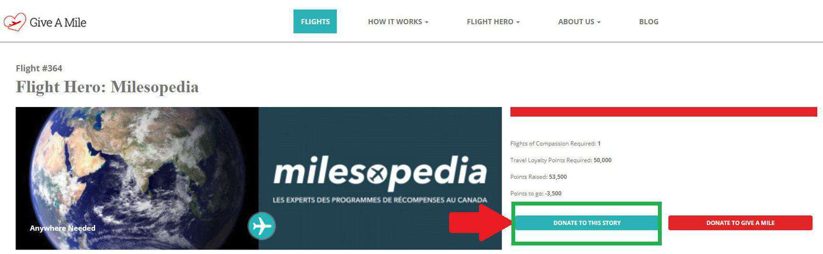 give a mile milesopedia