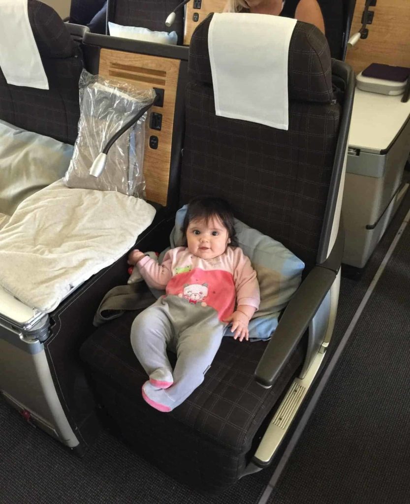 Alexandra en classe affaires de Swiss – ZRH-YUL