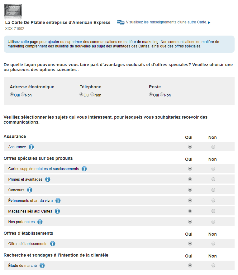registration profile 3 american express offers