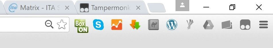 ita tampermonkey extension