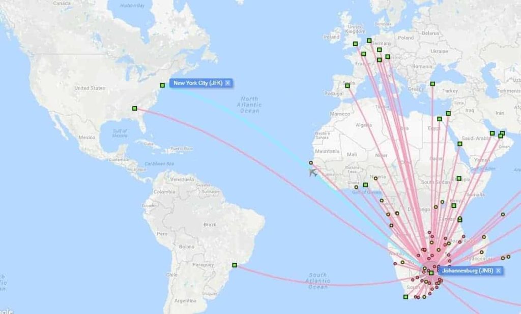 Travel To South Africa With Points & Miles: Airline