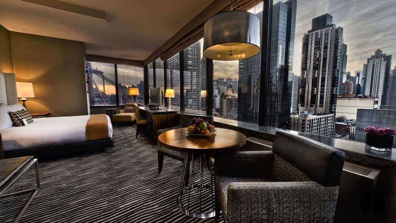 junior suite at bentley hotel new york