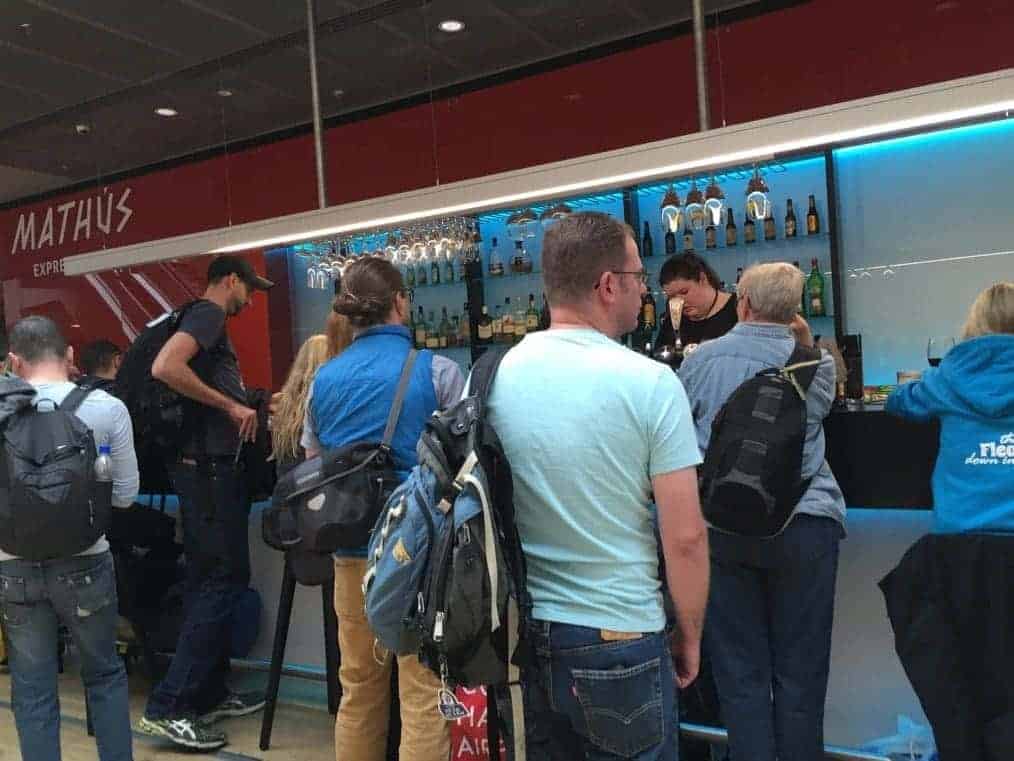 le bar du terminal d