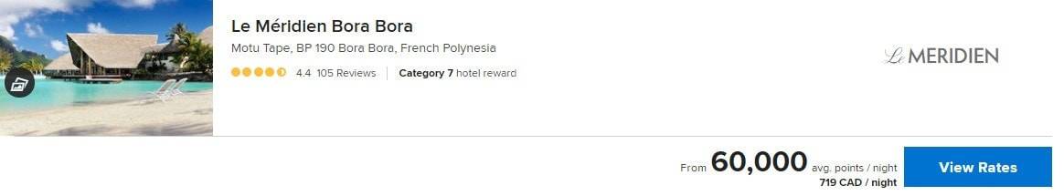 le meridien borabora marriott