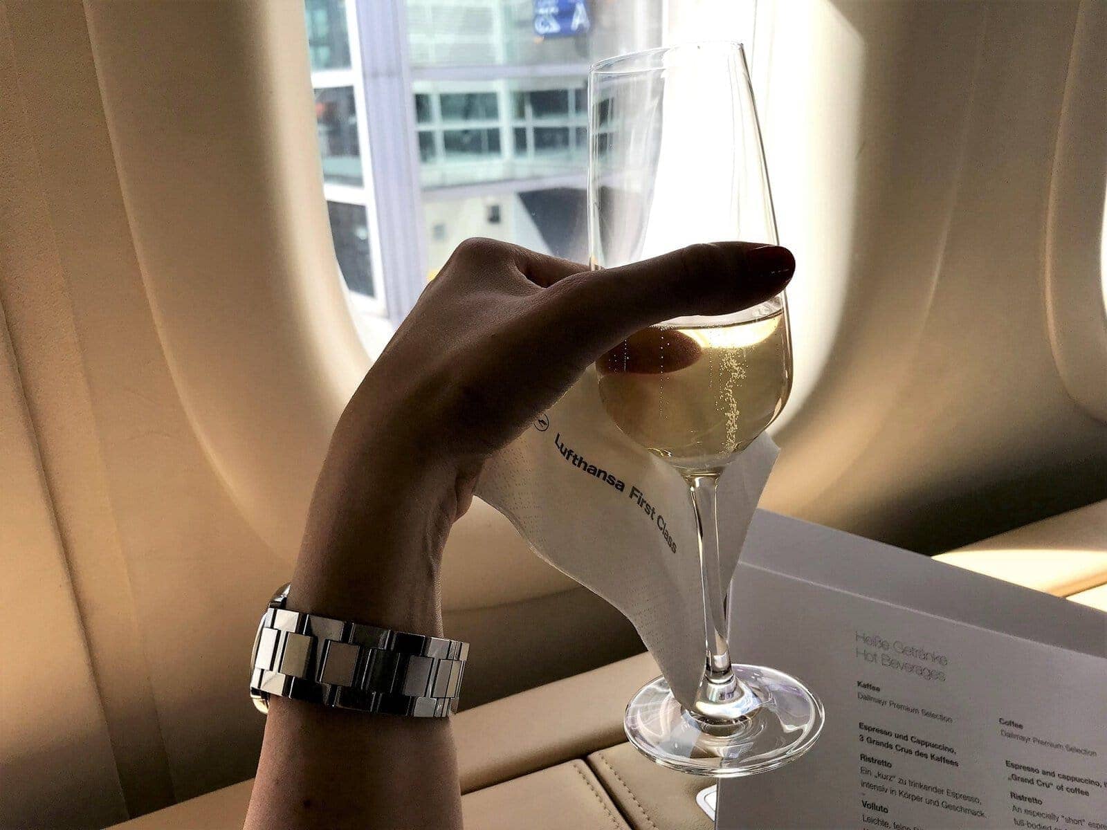 lufthansa first fra bos 09