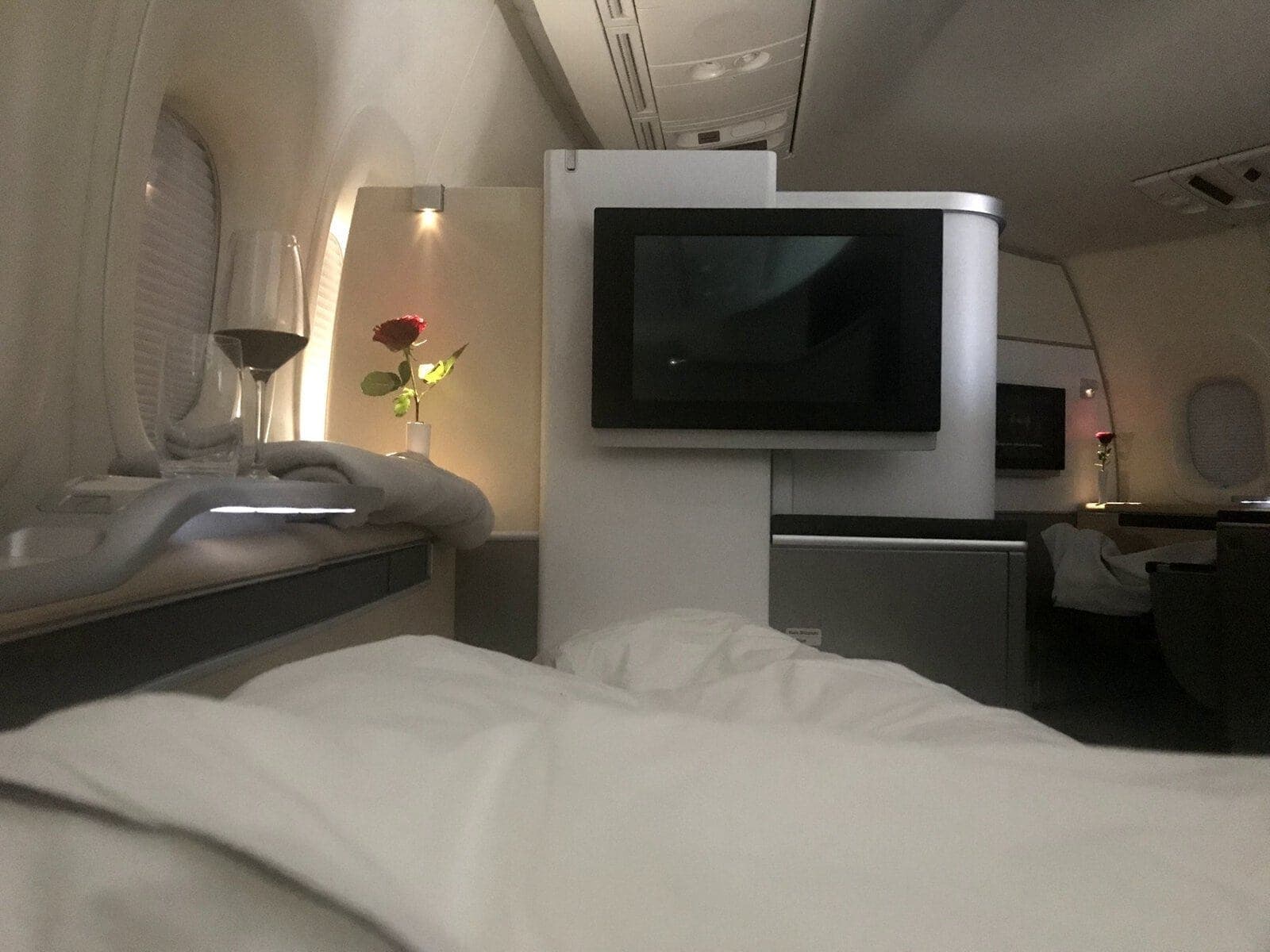 lufthansa first fra bos 62