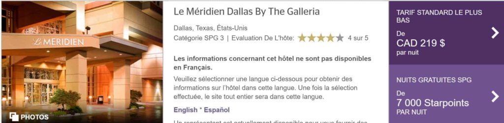 meridien 7k dallas spg