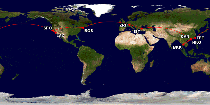 mini tour du monde j