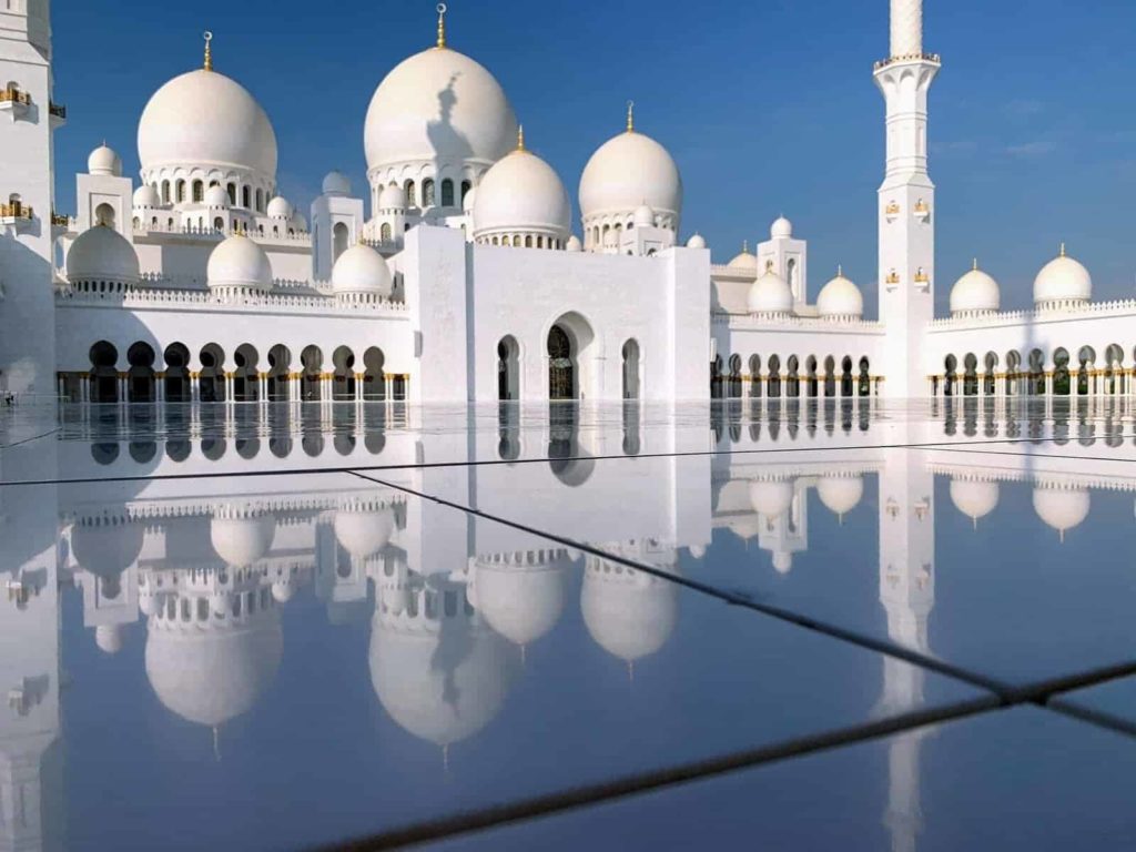 miroir mosquee sheikh zayed