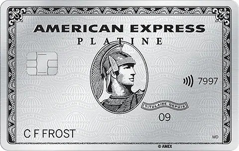 nouvelle carte platine american express
