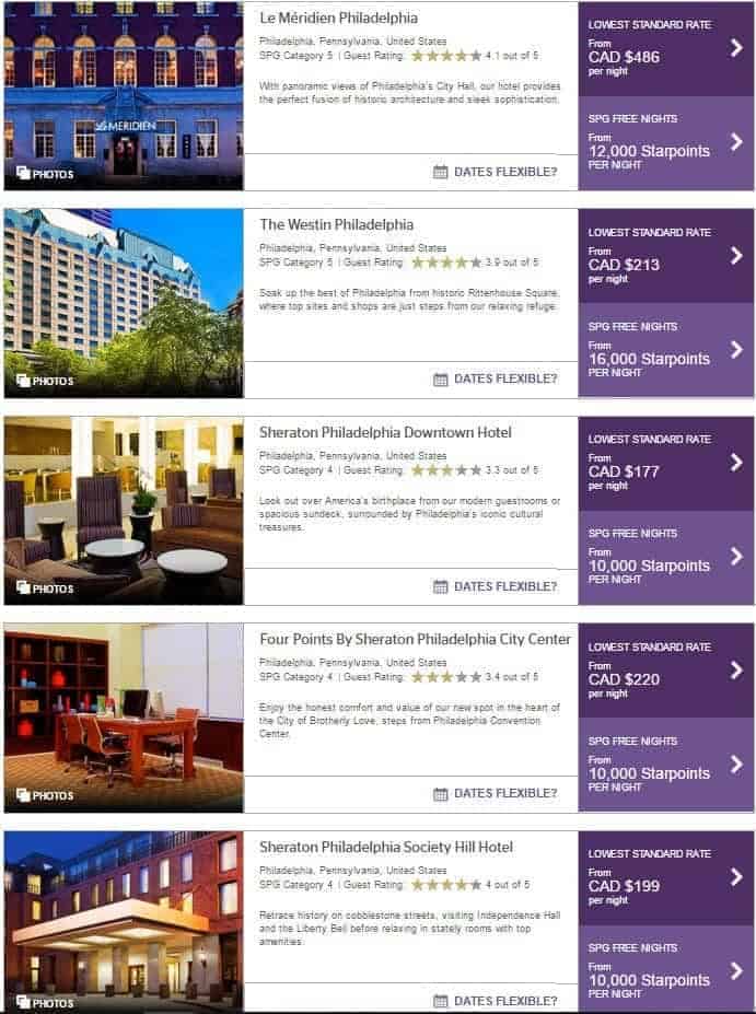 philadelphia spg hotels 1