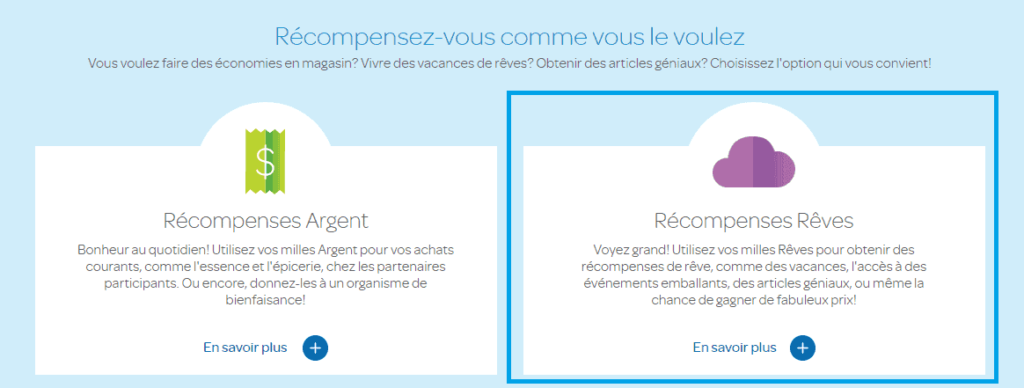 recompenses air miles