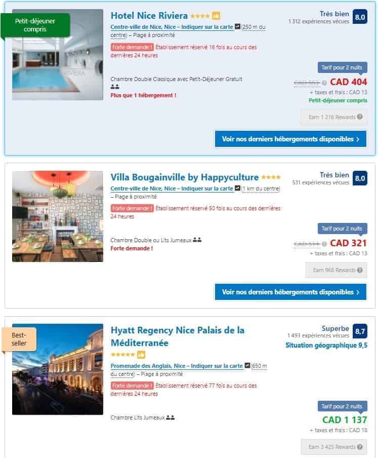 rocketmiles booking 2