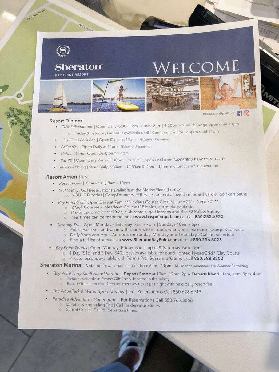 Sheraton Bay Point Resort, Panama City Beach