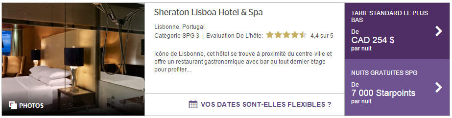 sheraton lisbon