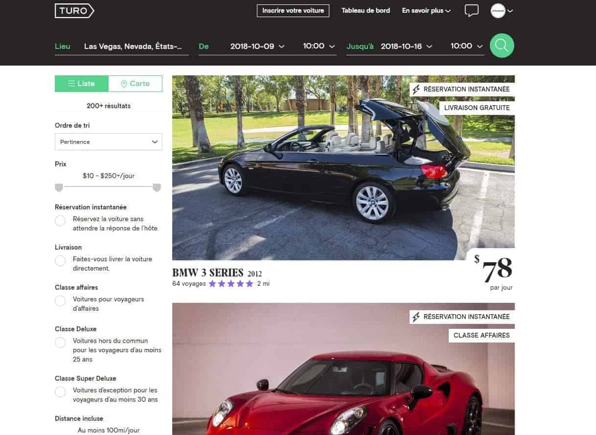 turo recherche