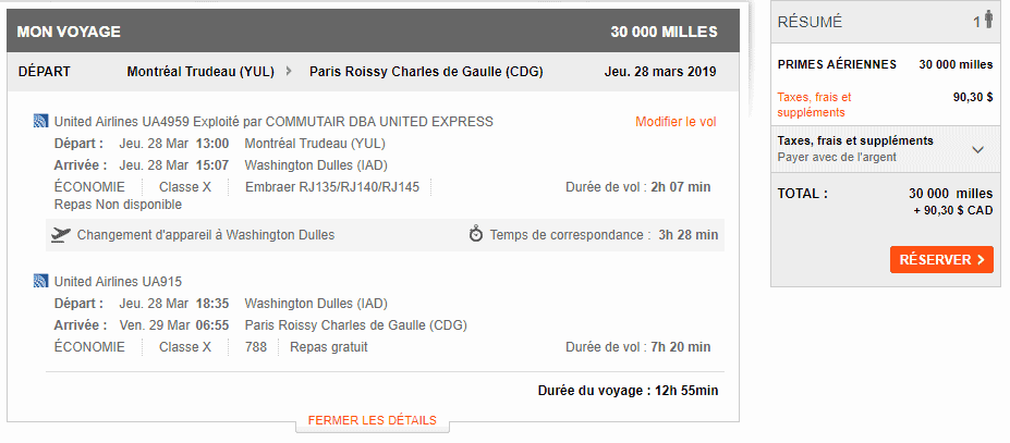 united paris last minute