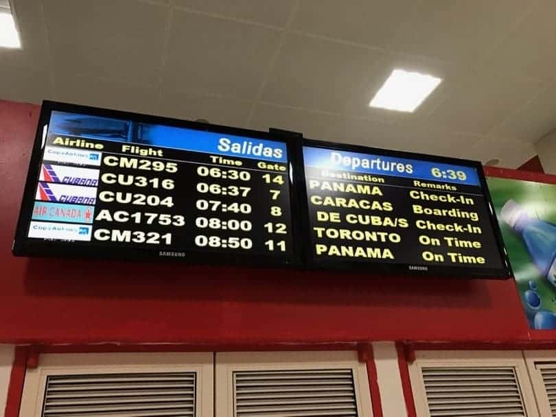 vols prevus pour la matinee