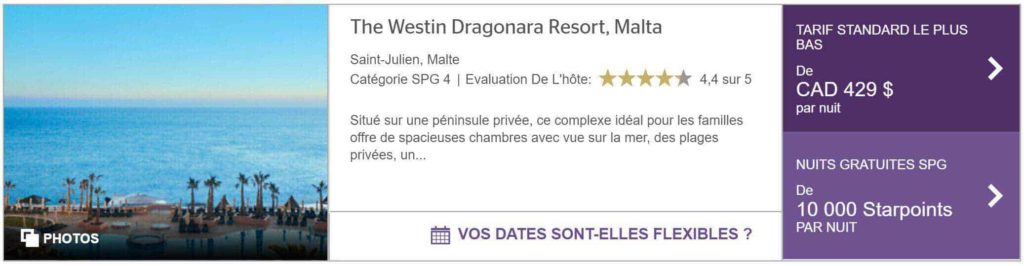 westin dragonara resort malta spg