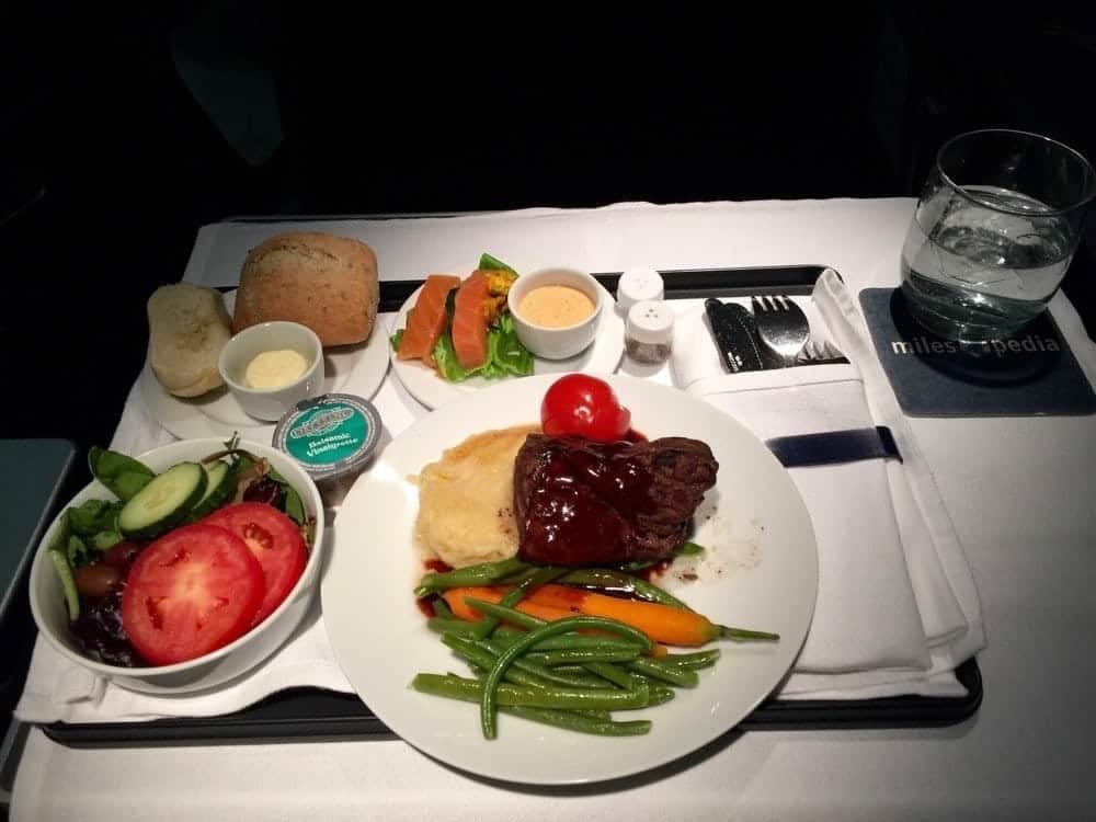 Evening menu - United Global First