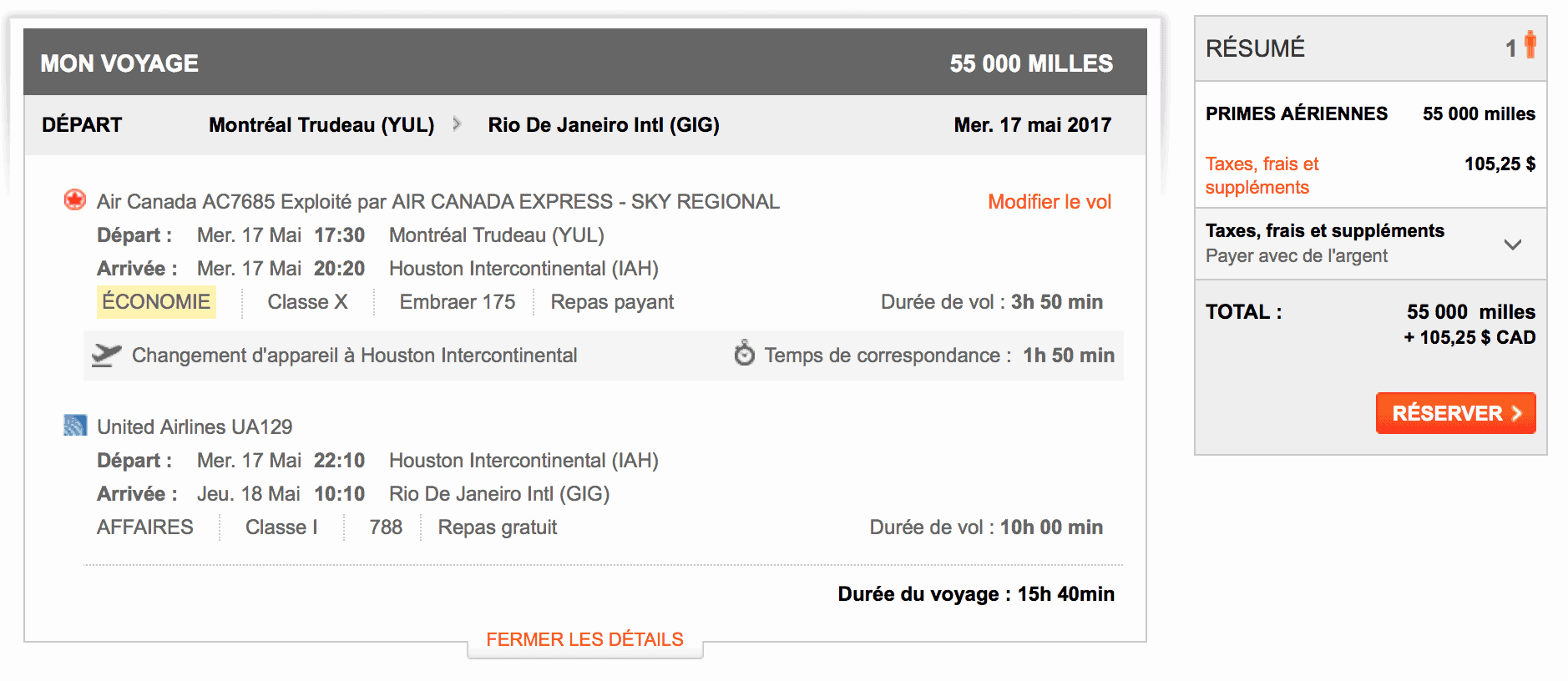 yul iah gig aeroplan business