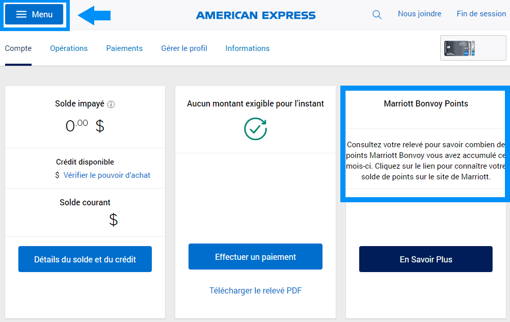 amex consulter points bonvoy 1