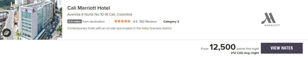 cali marriott hotel 1