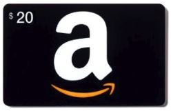 carte cadeau 20 dollars amazon