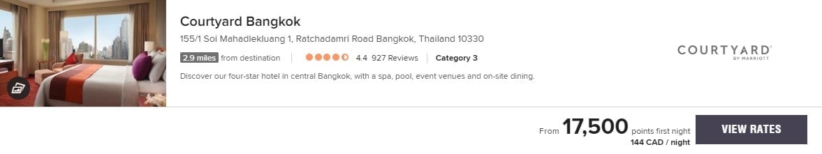 courtyard by marriott bangkok