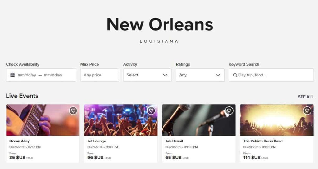 marriott bonvoy new orleans activities